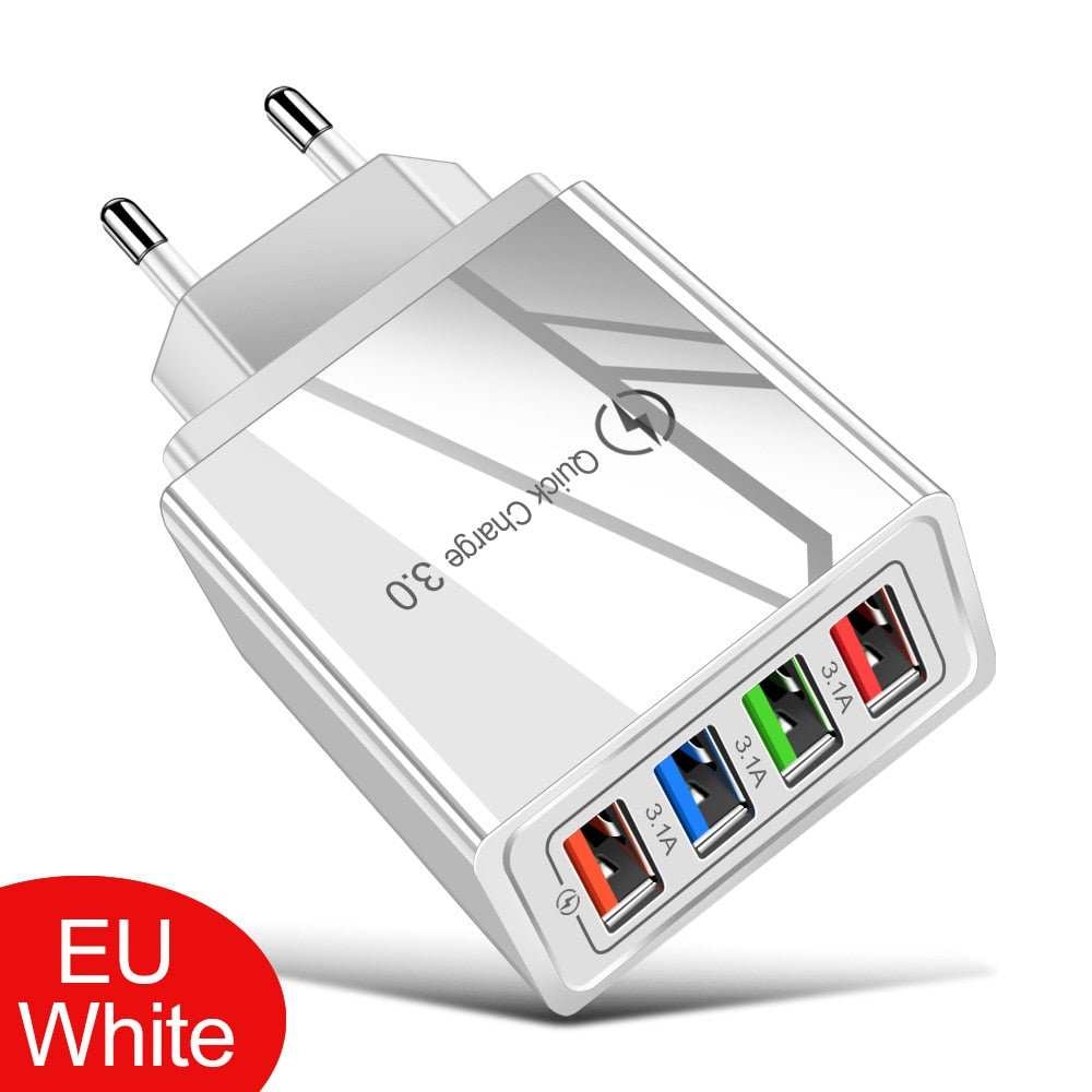 EU/US Plug USB Quick Charger 3.0