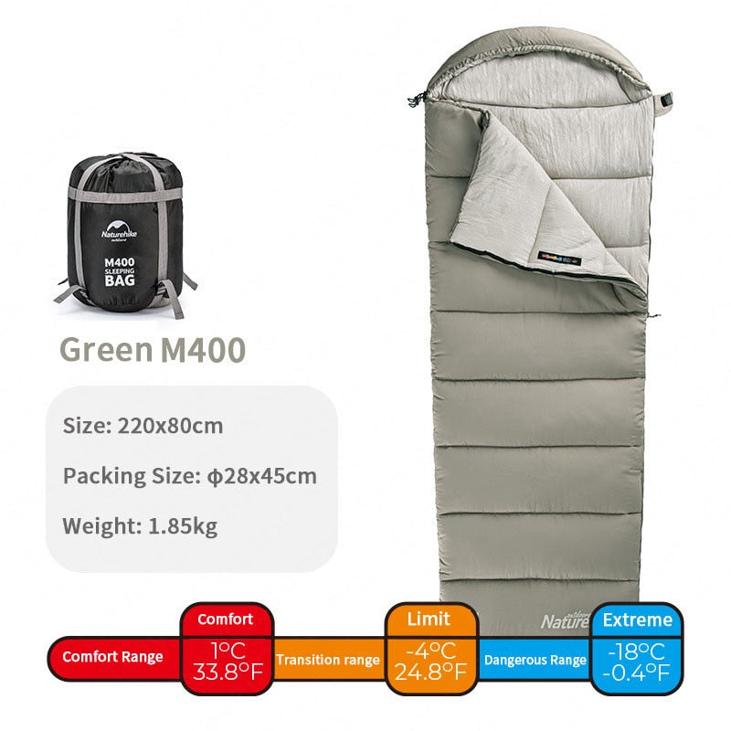 Naturehike  Envelope Hooded Cotton Sleeping Bag
