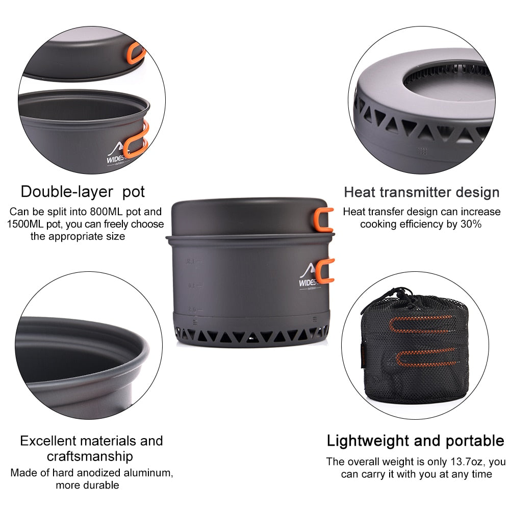 Widesea Outdoor Camping Cooking Set
