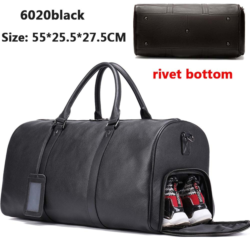 Westal Genuine Leather Travel Bag