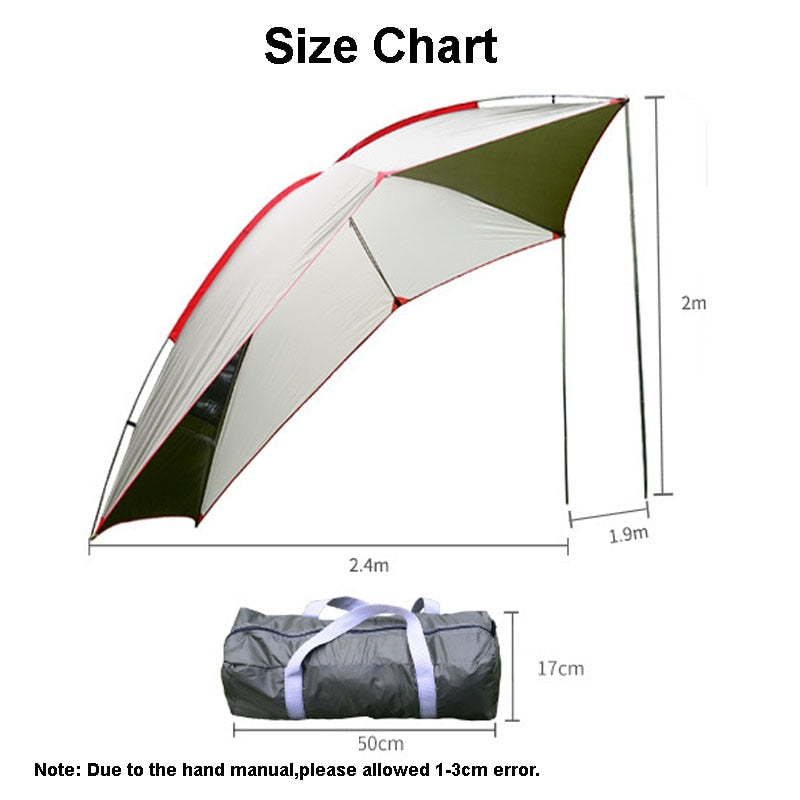 Portable Waterproof Car Rear & Roof Top Tent