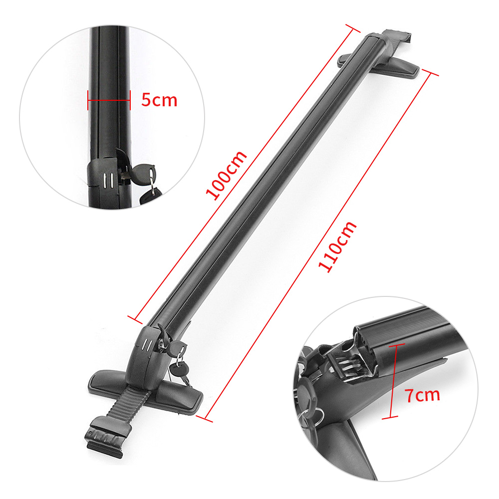 Universal Black Vehicle Car Roof Mounting Rack