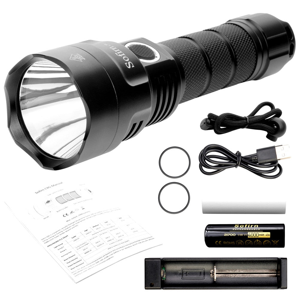 Sofirn C8G Powerful LED Flashlight