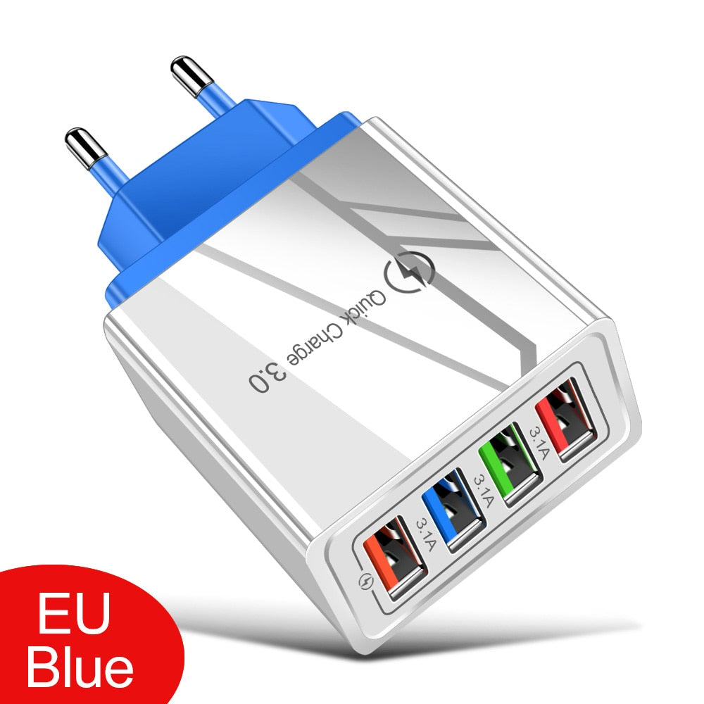 EU/US Plug USB Quick Charger 3.0