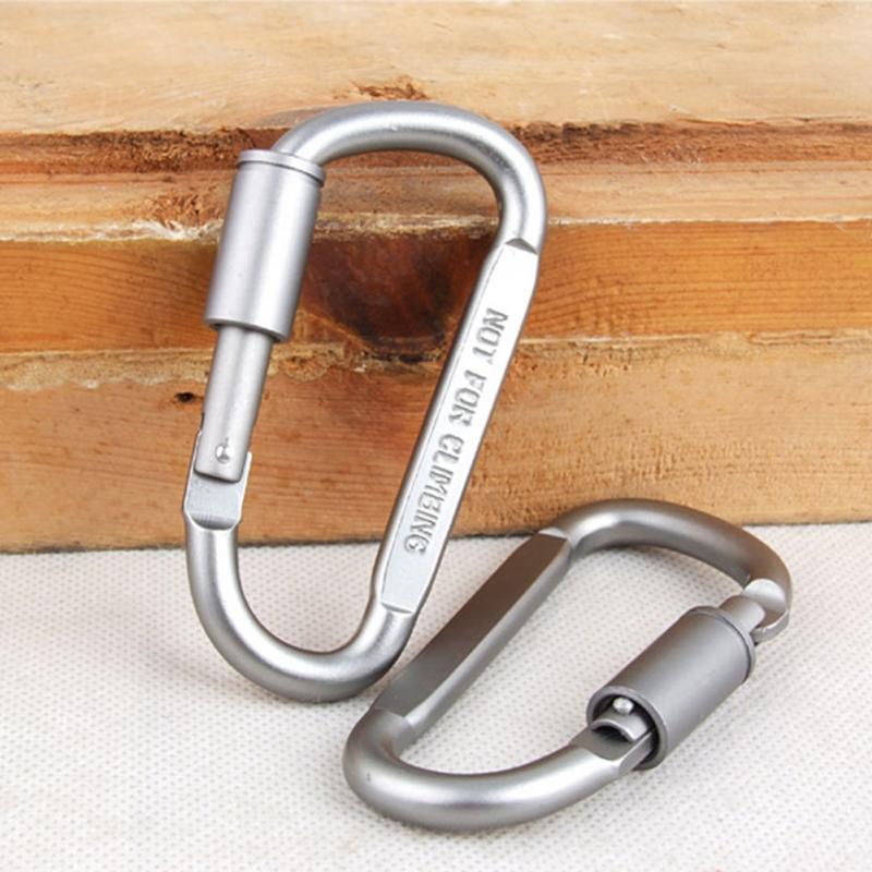6 Pieces Carabiner Travel Kit