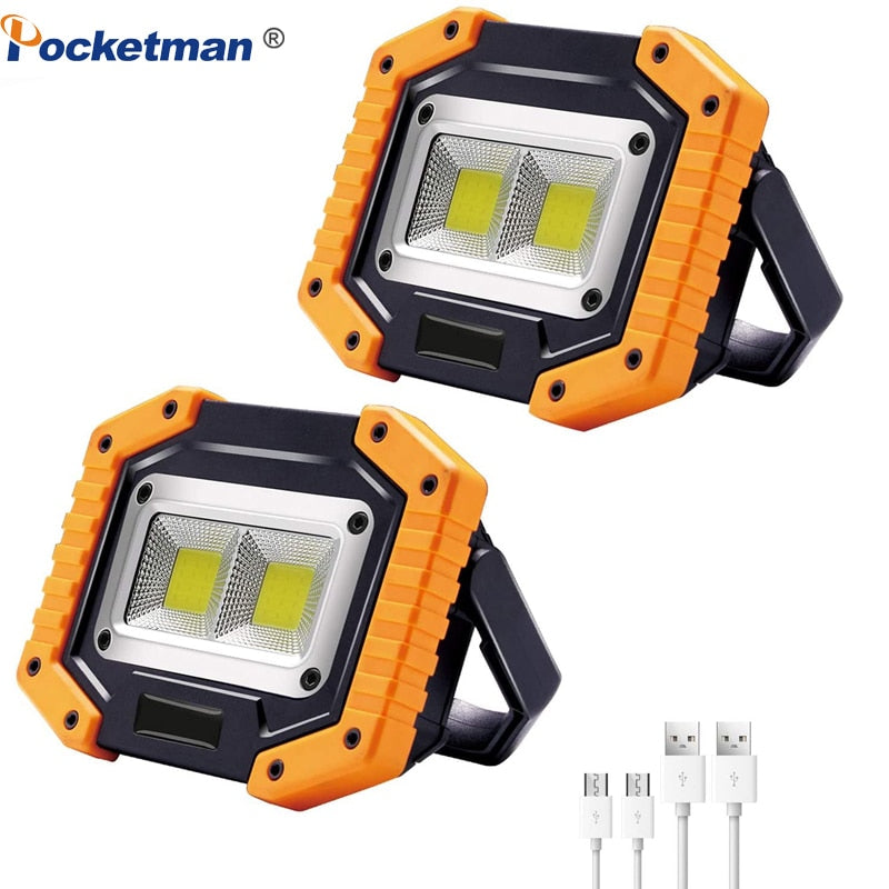 Pocketman 100W Led Portable Work Light Flood