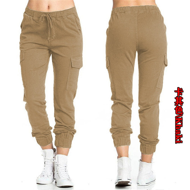 Women's Multi-Pocket Cargo Pants