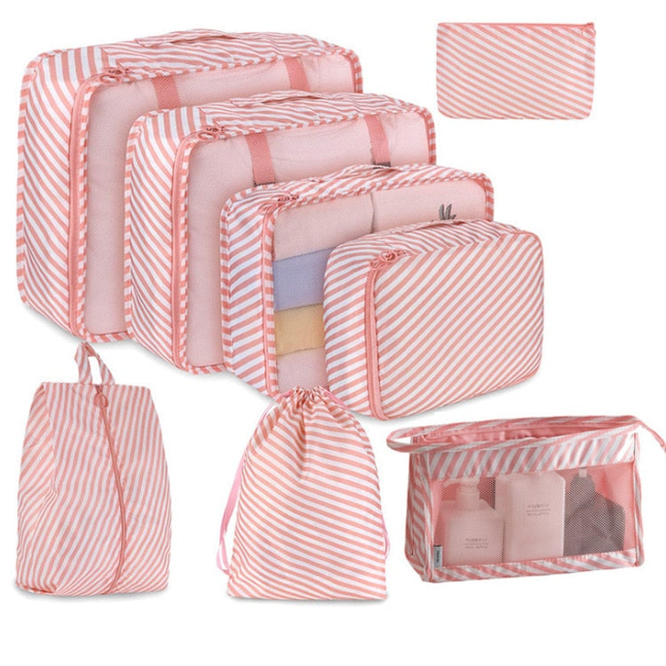 8-Piece Travel Packing Cube
