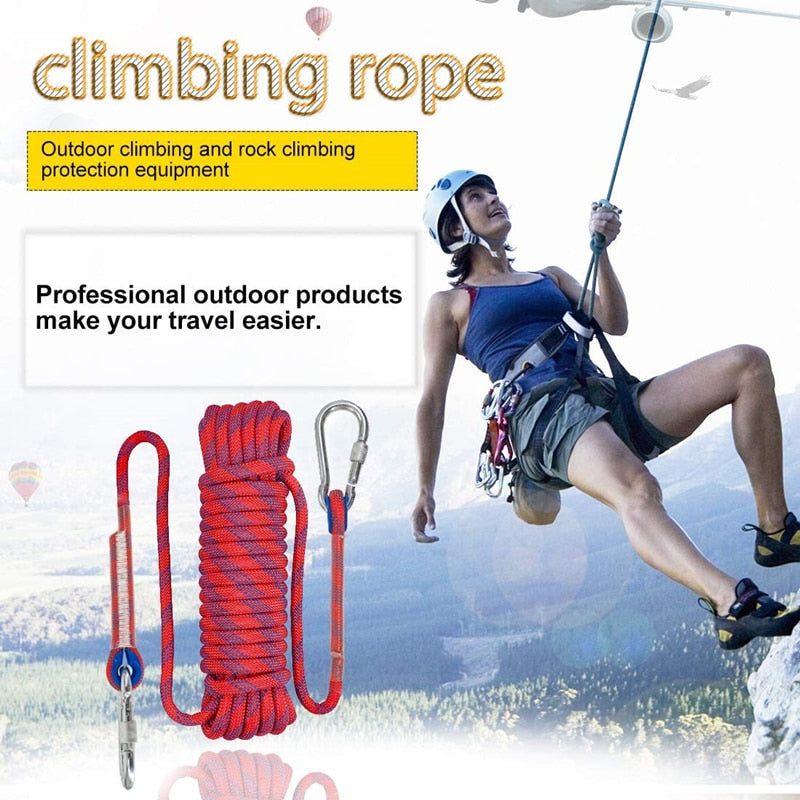 LOTANK High Strength Safety Rock Climbing Rope