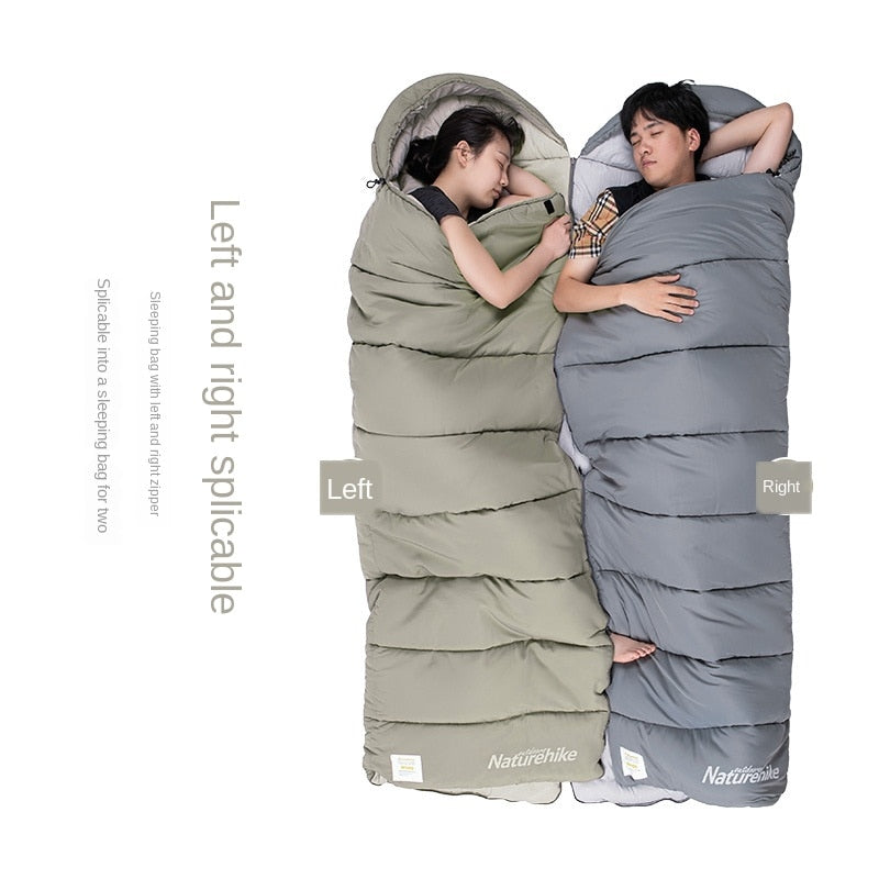 Naturehike  Envelope Hooded Cotton Sleeping Bag
