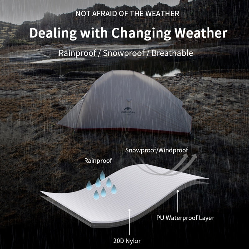 Naturehike Cloud Up Outdoor Camping Tent