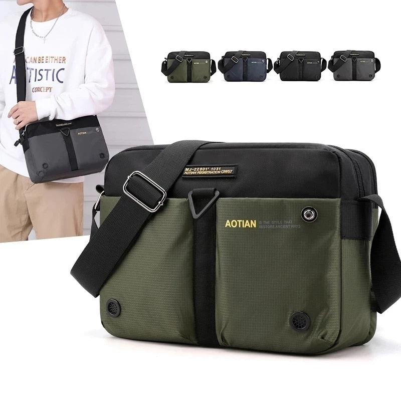Scione Casual Travel Waterproof Shoulder Bag