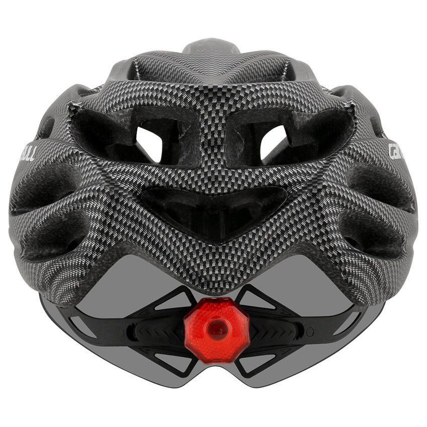 Integrally-Molded Bicycle Cycling Helmets