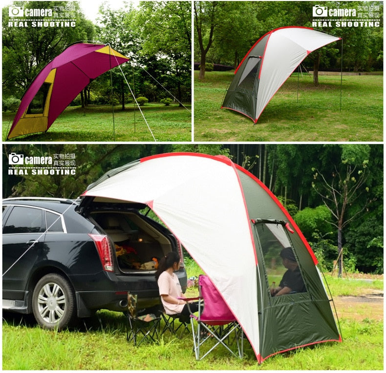 Portable Waterproof Car Rear & Roof Top Tent