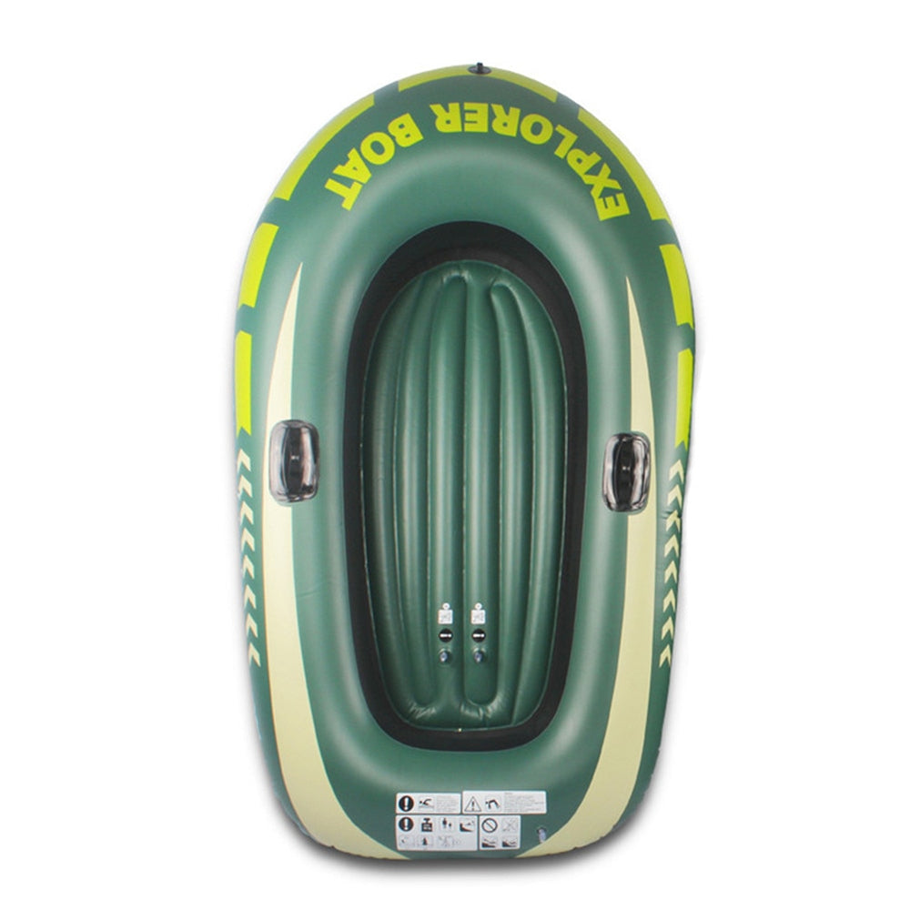 2 Person Inflatable Kayak Canoe Fishing Boat