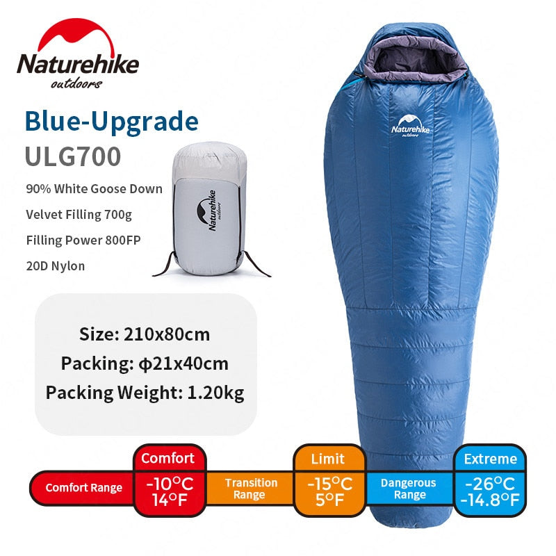 Naturehike Goose Down Mummy Sleeping Bags