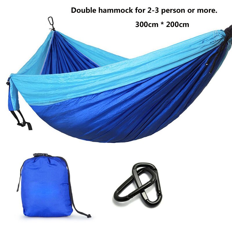 Camping Parachute Hammock Survival Garden Outdoor Furniture Leisure Sleeping Hamaca Travel Double Hammock