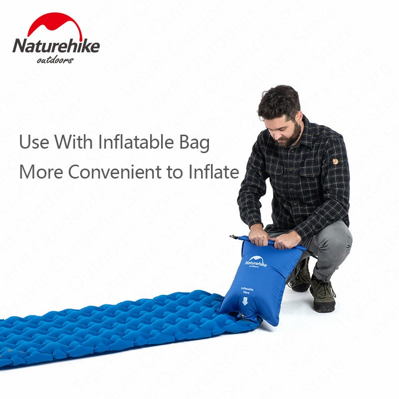 Naturehike Outdoor Portable Ultralight 600G Inflatable Mat