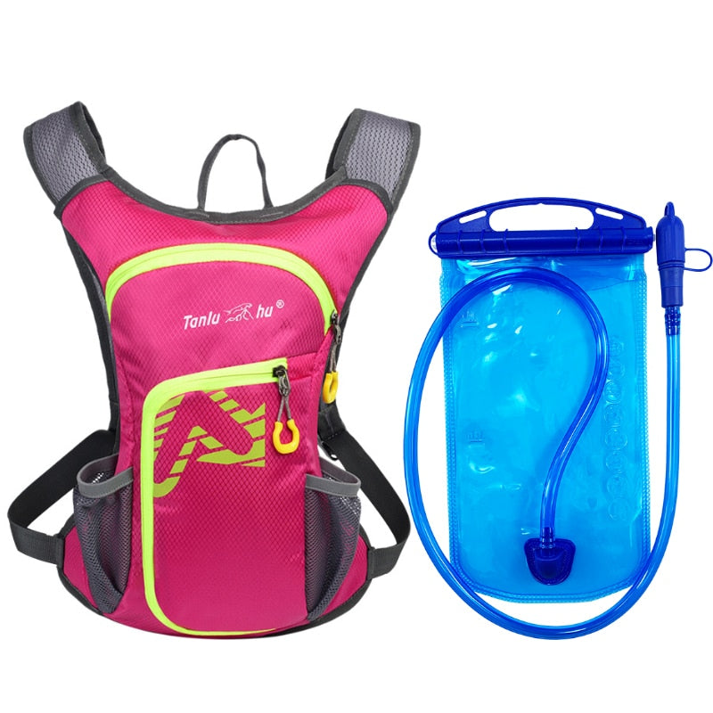 Bike Ride Cycling Pack Outdoor Sport Knapsack Running Jogging Hiking Marathon Climbing Travel Backpack Hydration Water Bag Place