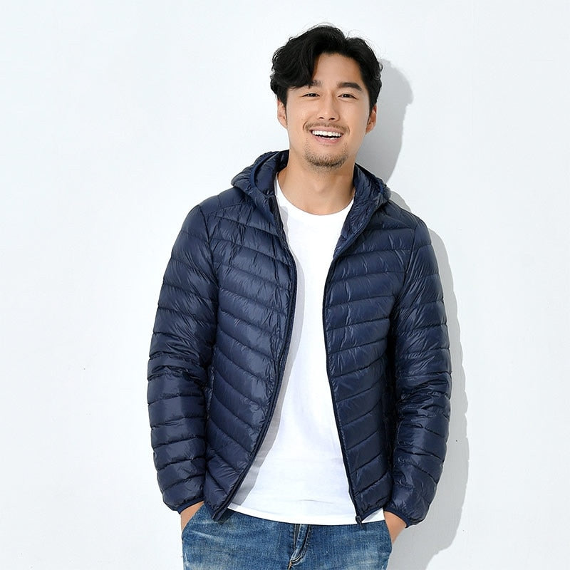 QUANBO Hooded Insulated Jacket