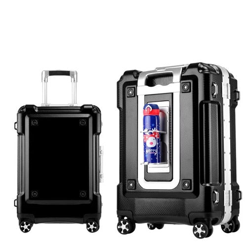 Aluminum Frame Carry-On Suitcase