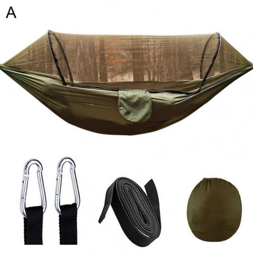 Portable Outdoor Camping Hammock with Mosquito Net