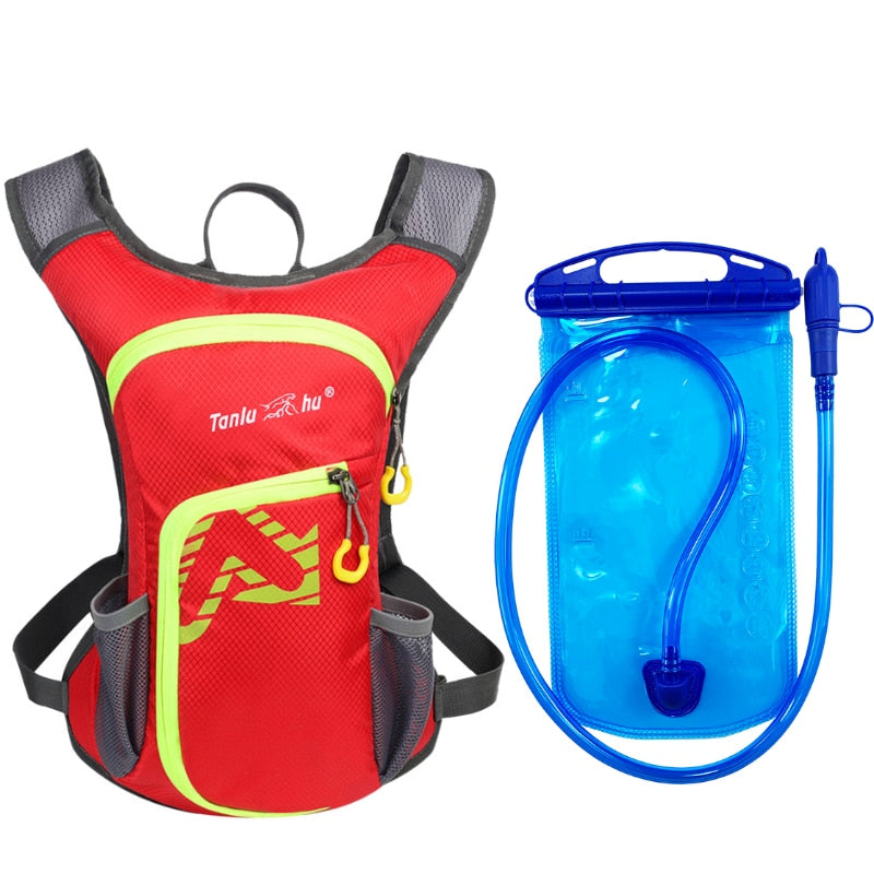 Bike Ride Cycling Pack Outdoor Sport Knapsack Running Jogging Hiking Marathon Climbing Travel Backpack Hydration Water Bag Place