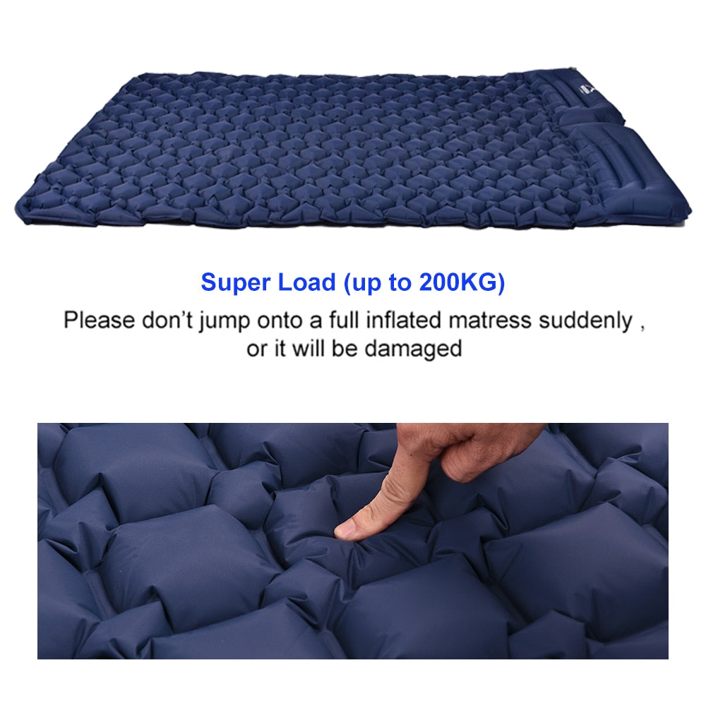 Widesea Double Inflatable Outdoor Sleeping Pad