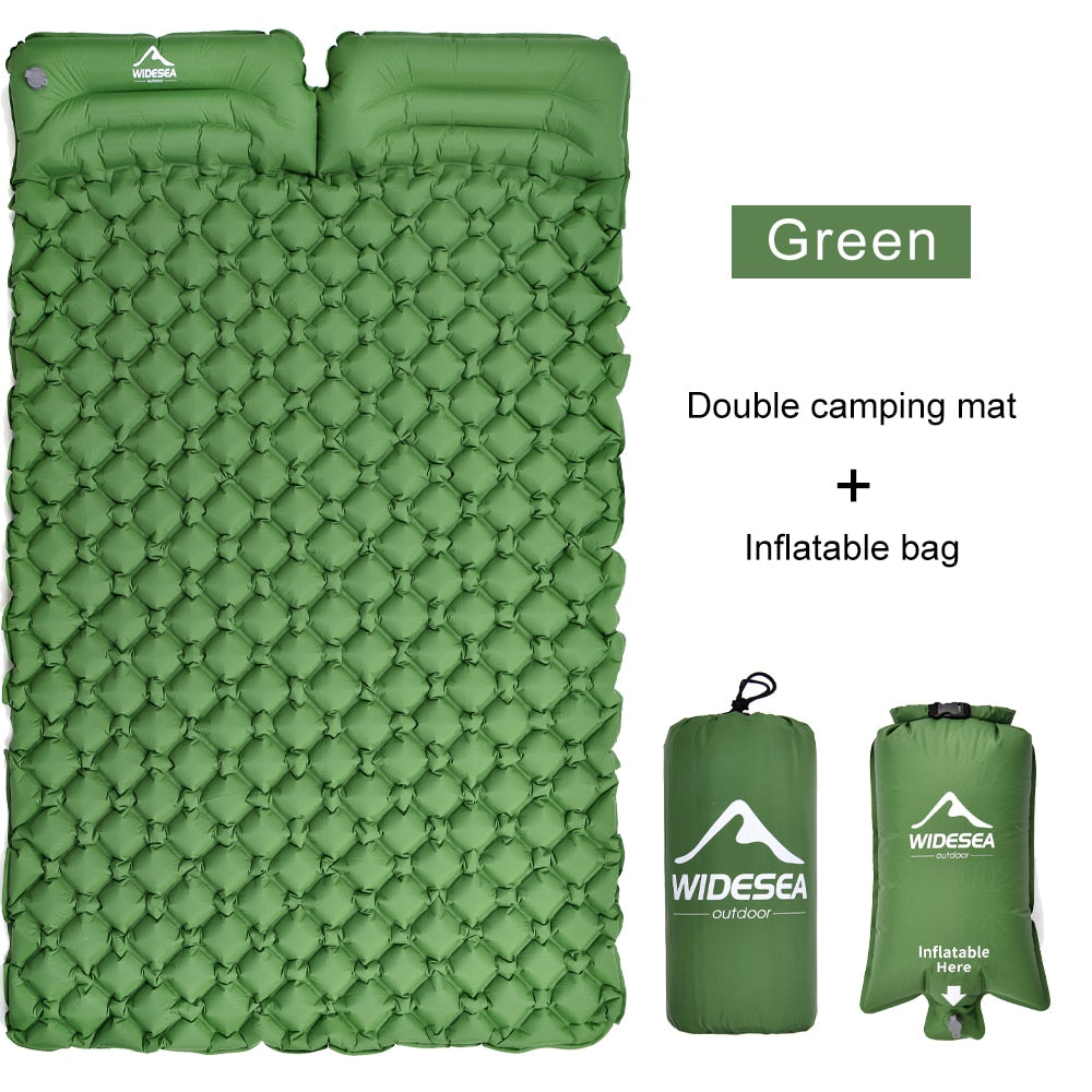 Widesea Double Inflatable Outdoor Sleeping Pad