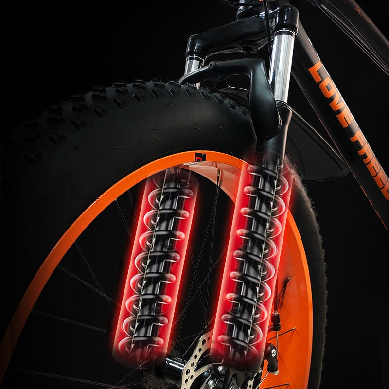 LOVE FREEDOM 4.0 Fat Tire Shock Absorbers Bikes