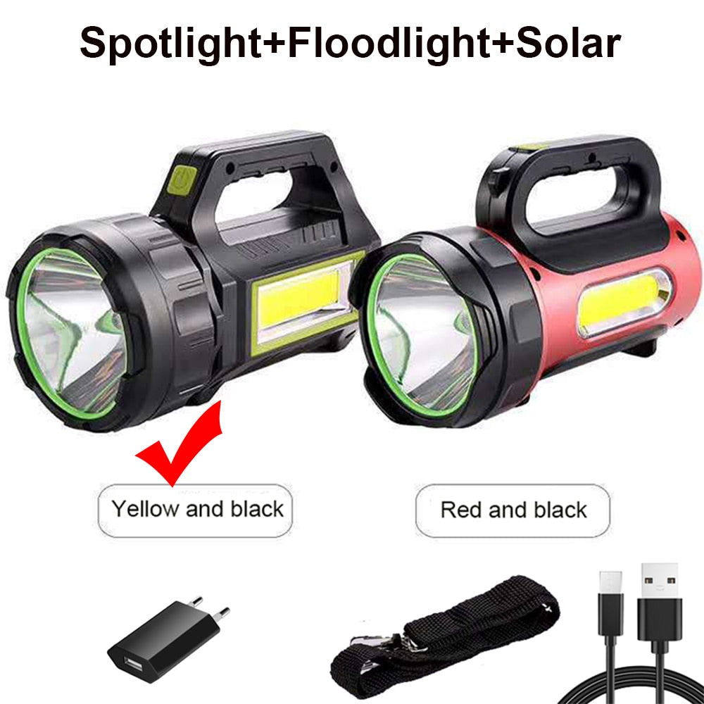 Pocketman 300W Handheld Portable Solar Searchlight