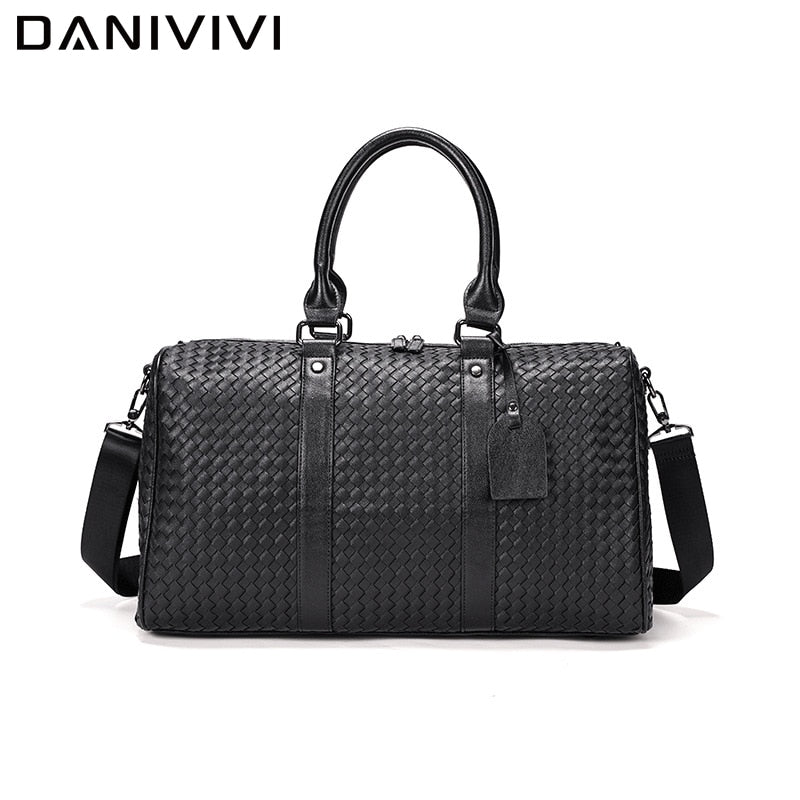 Danivivi PU Leather Carry-On Luggage