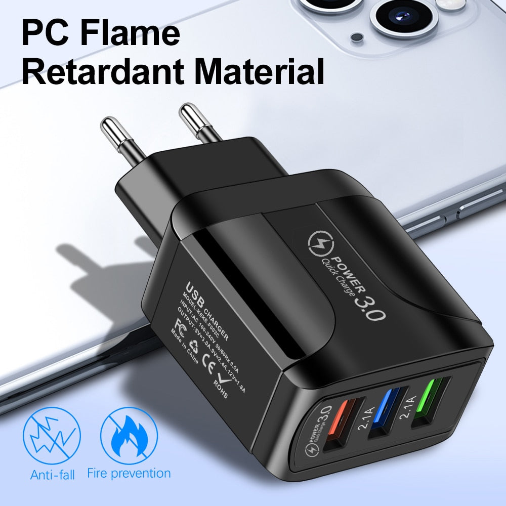 Quick Charge 3.0 USB Charger Adapter