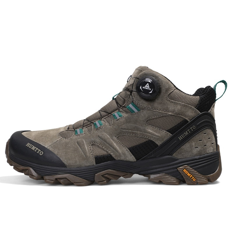 HUMTTO Outdoor Leather Trekking Boots
