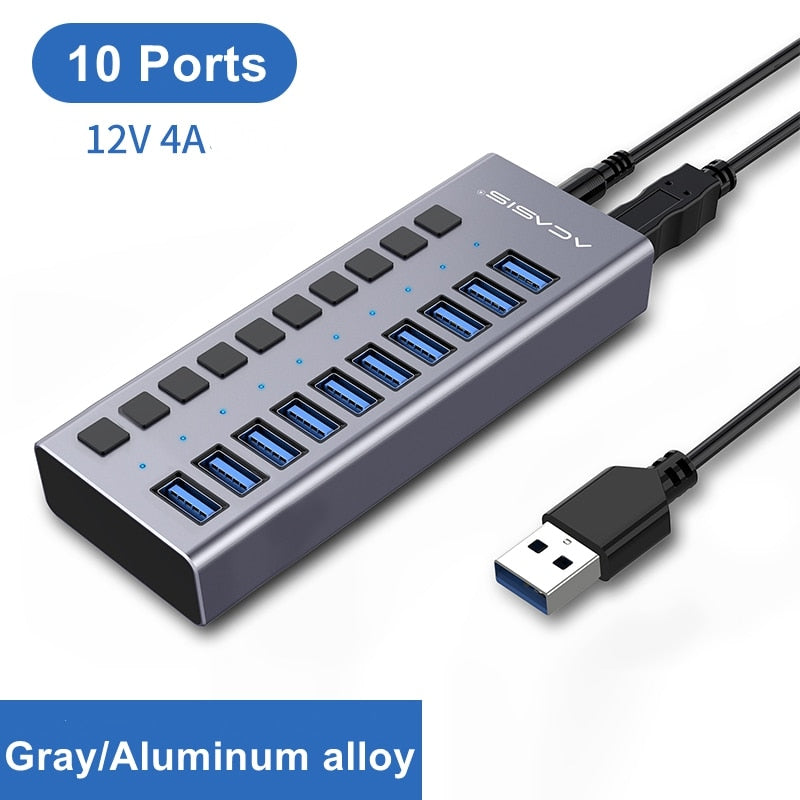 Acasis High Speed USB Splitter for PC
