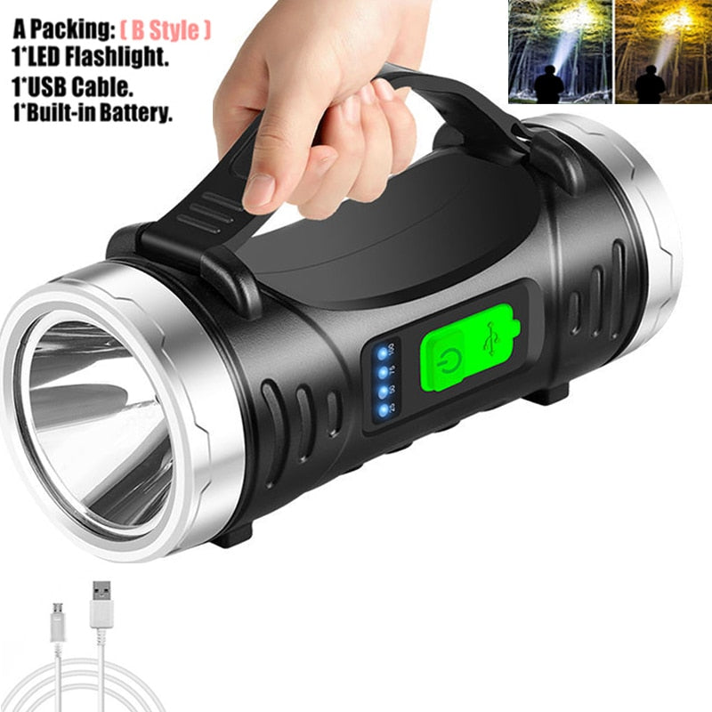 Pocketman Torch Long Use Waterproof Searchlight