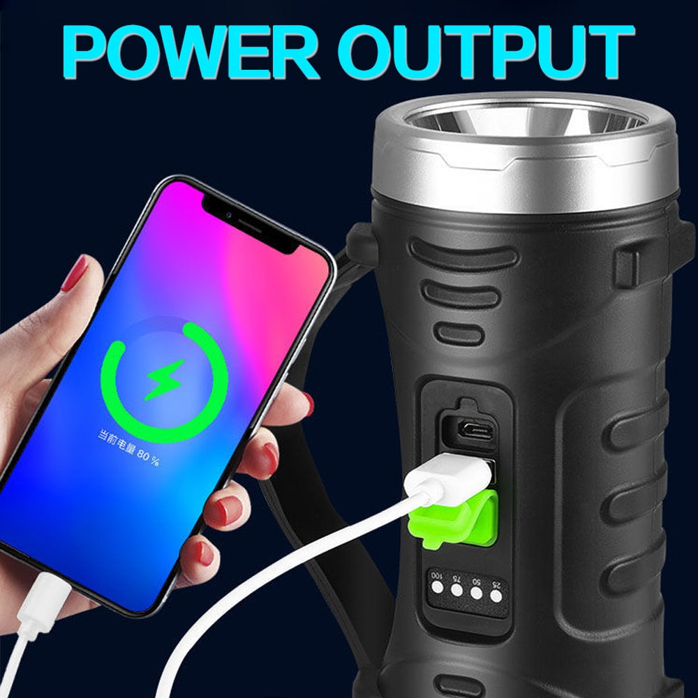Pocketman Torch Long Use Waterproof Searchlight