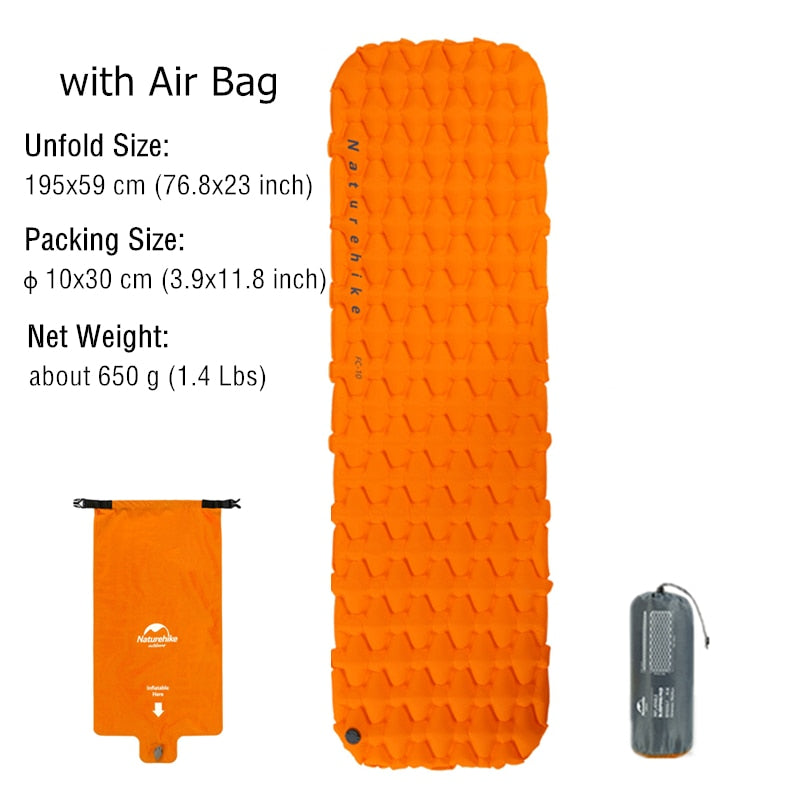 Naturehike Inflatable Ultralight Waterproof Camping Mat