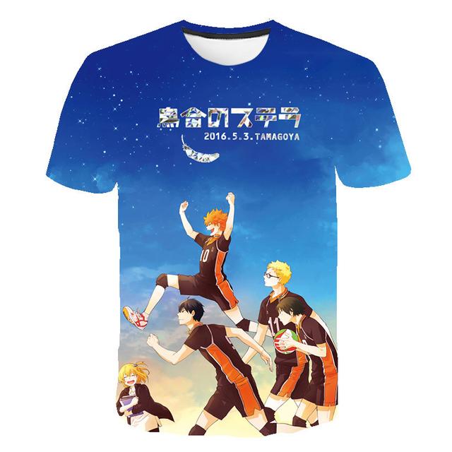 Summer Boys Anime Tops