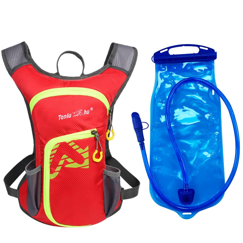 Bike Ride Cycling Pack Outdoor Sport Knapsack Running Jogging Hiking Marathon Climbing Travel Backpack Hydration Water Bag Place