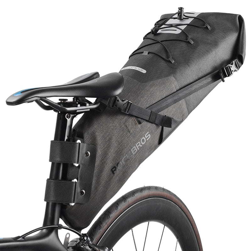 ROCKBROS Waterproof Reflective 10L Capacity Saddle Bag