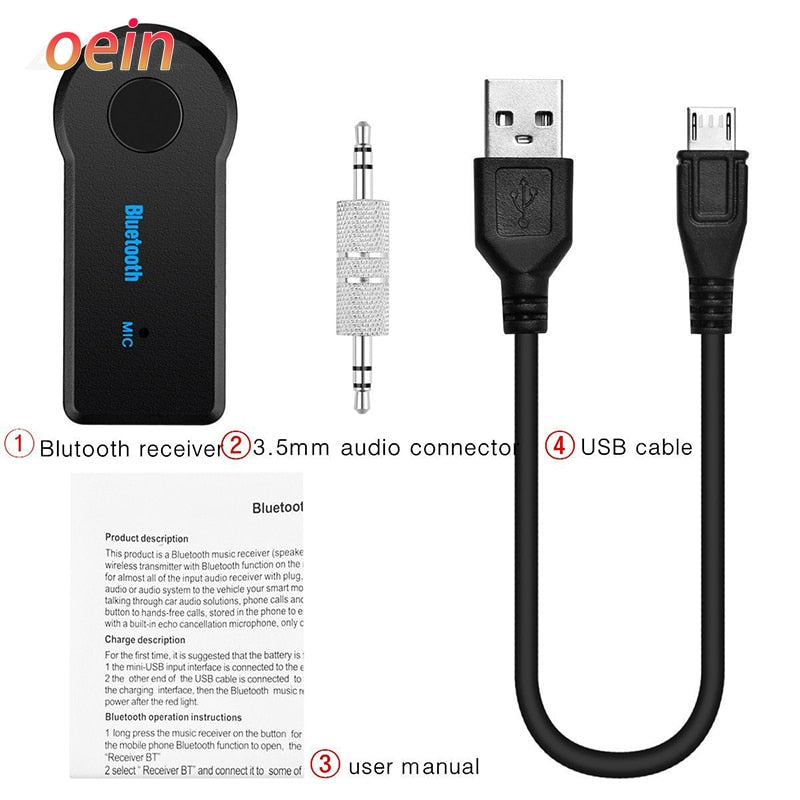 2 in 1 Wireless Bluetooth 5.0 Receiver Transmitter