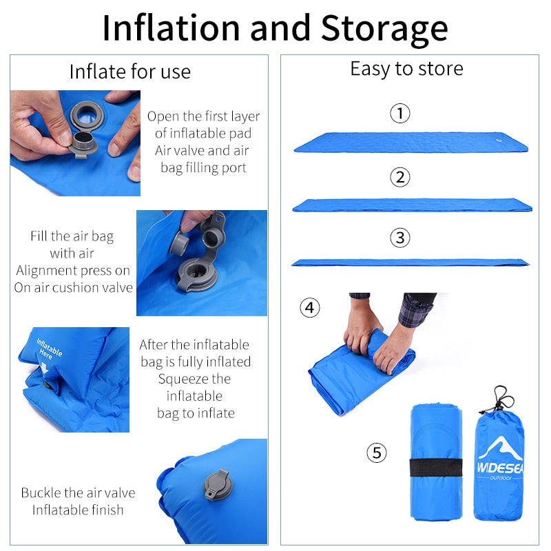Widesea Camping Portable Folding Air Bag