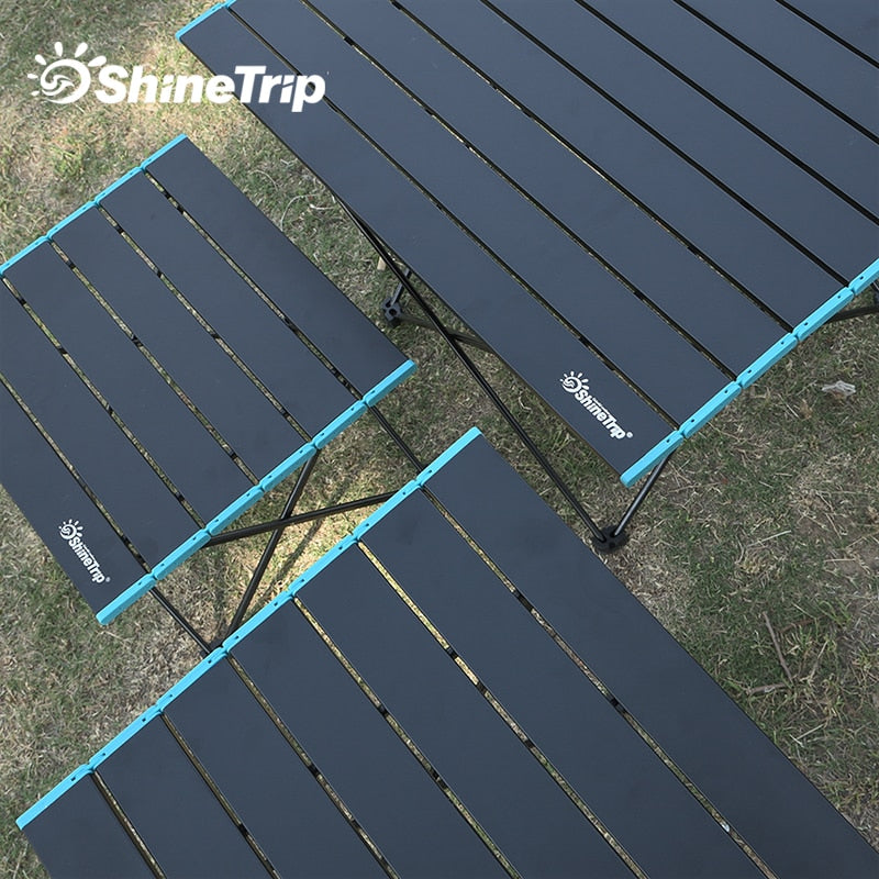 Shine Trip Ultralight Portable Outdoor Folding Table Large Space Oxford Cloth Camping Storage Bag for Garden Party Picnic BBQ