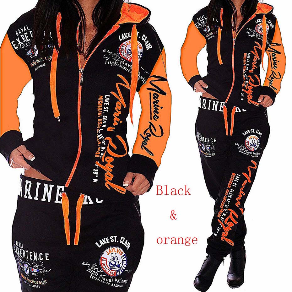 ZOGAA Printed Women Tracksuit