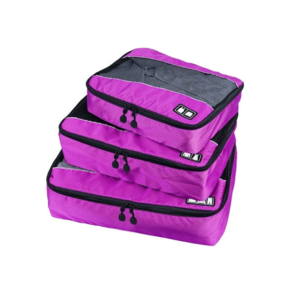 Travel Luggage Organizer Packing Cubes