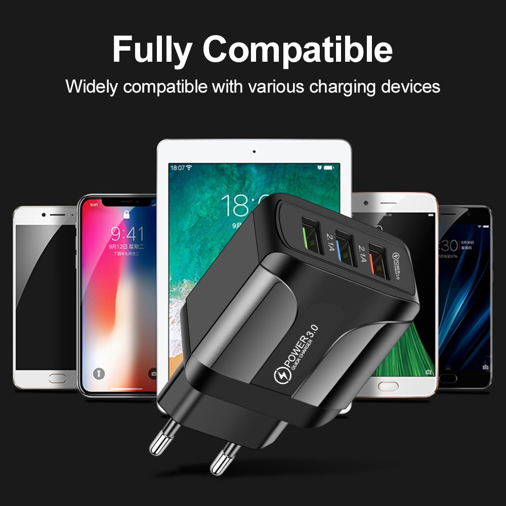 Quick Charge 3.0 USB Charger Adapter