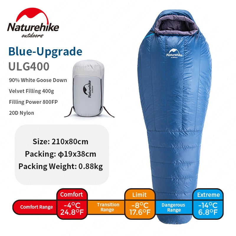 Naturehike Goose Down Mummy Sleeping Bags