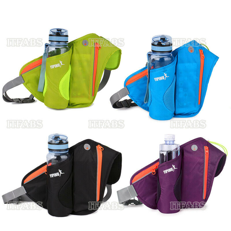 Unisex Waist Pack Bottle Holder