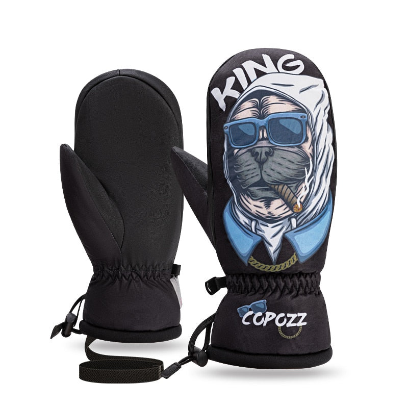 COPOZZ Winter Warm Thermal Snow Mittens